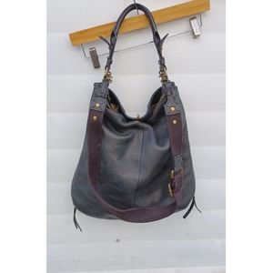 J Crew large leather bag